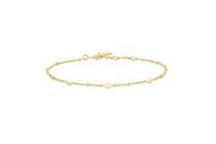  Chill Voyager - Schakelarmbanden - Zilver / 14kt GP - 18,5cm
